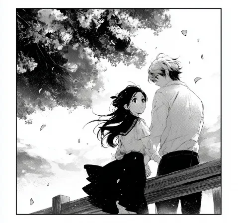 恋爱线漫画题材封面示意
